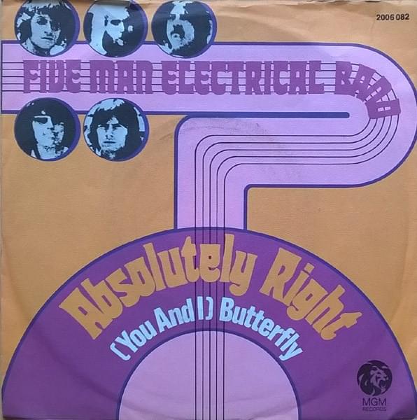 Absolutely Right by Five Man Electrical Band