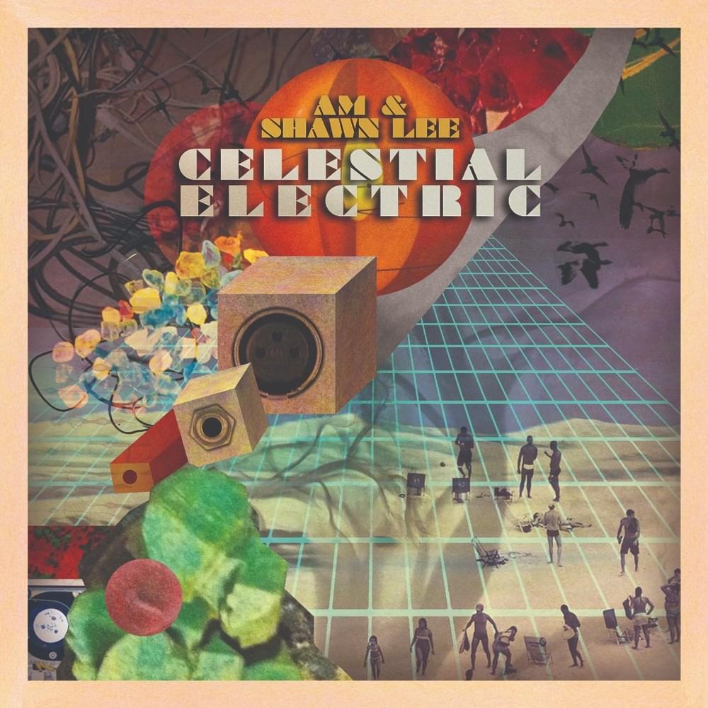 Album cover art for "Dark Into Light" by AM & Shawn Lee