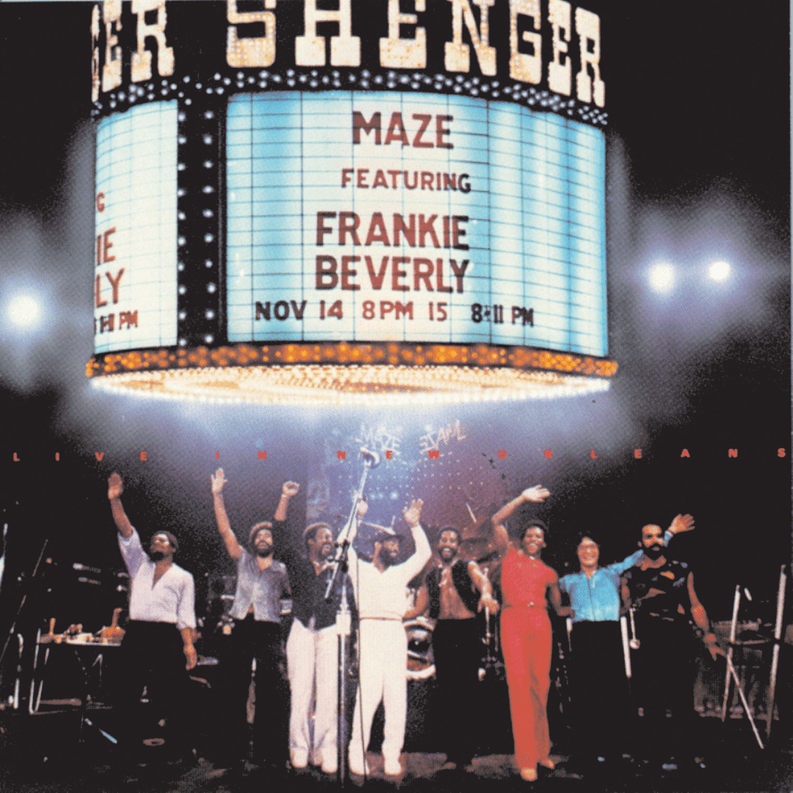 Album cover art for "Before I Let Go" by Maze featuring Frankie Beverly