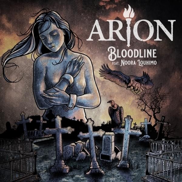Album cover art for "Bloodline" by Arion & Noora Louhimo