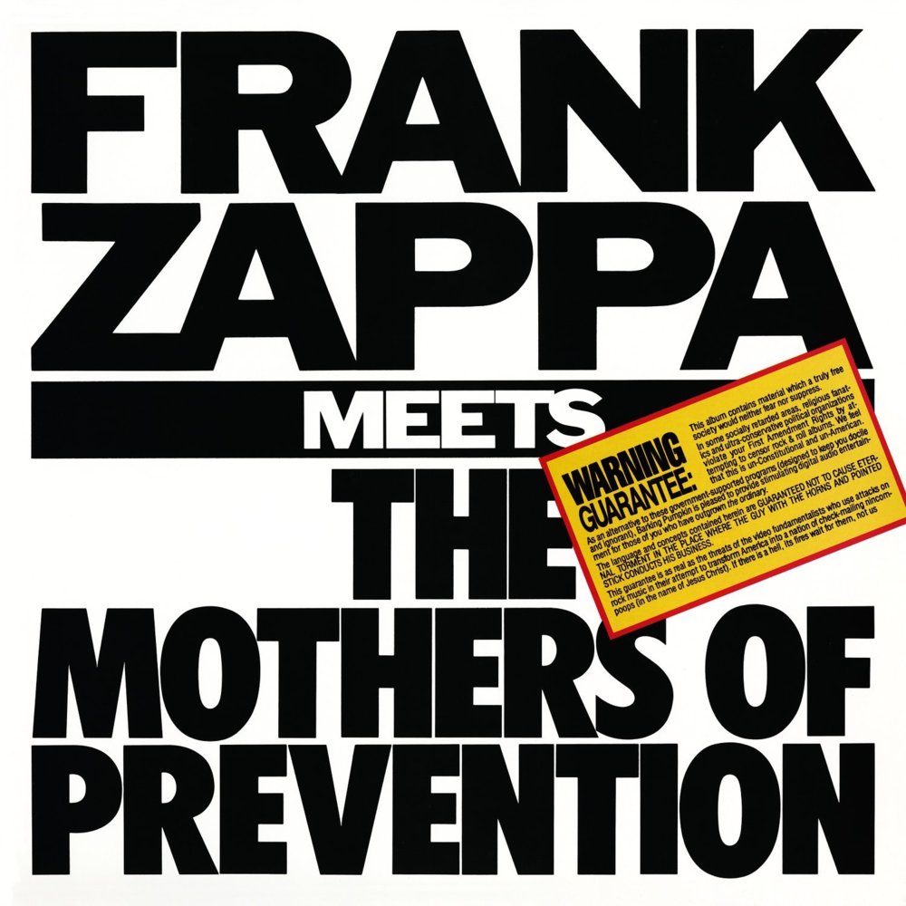 Album cover art for "We're Turning Again" by Frank Zappa