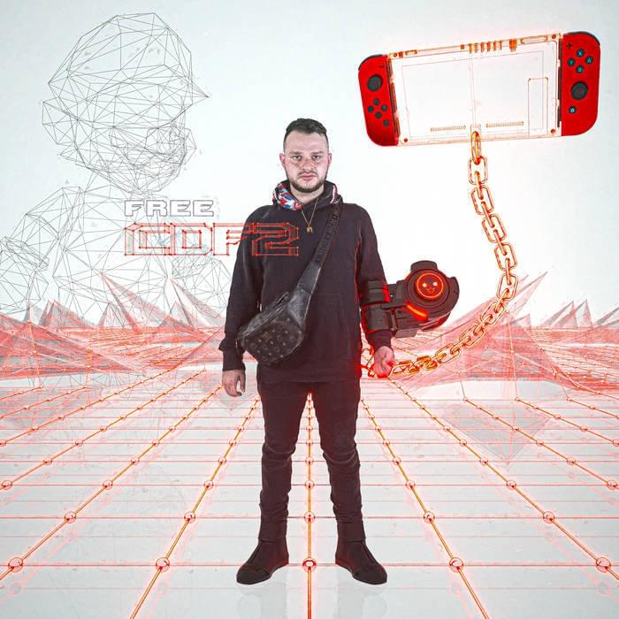 Album cover art for "Astral Drill" by Rowjay