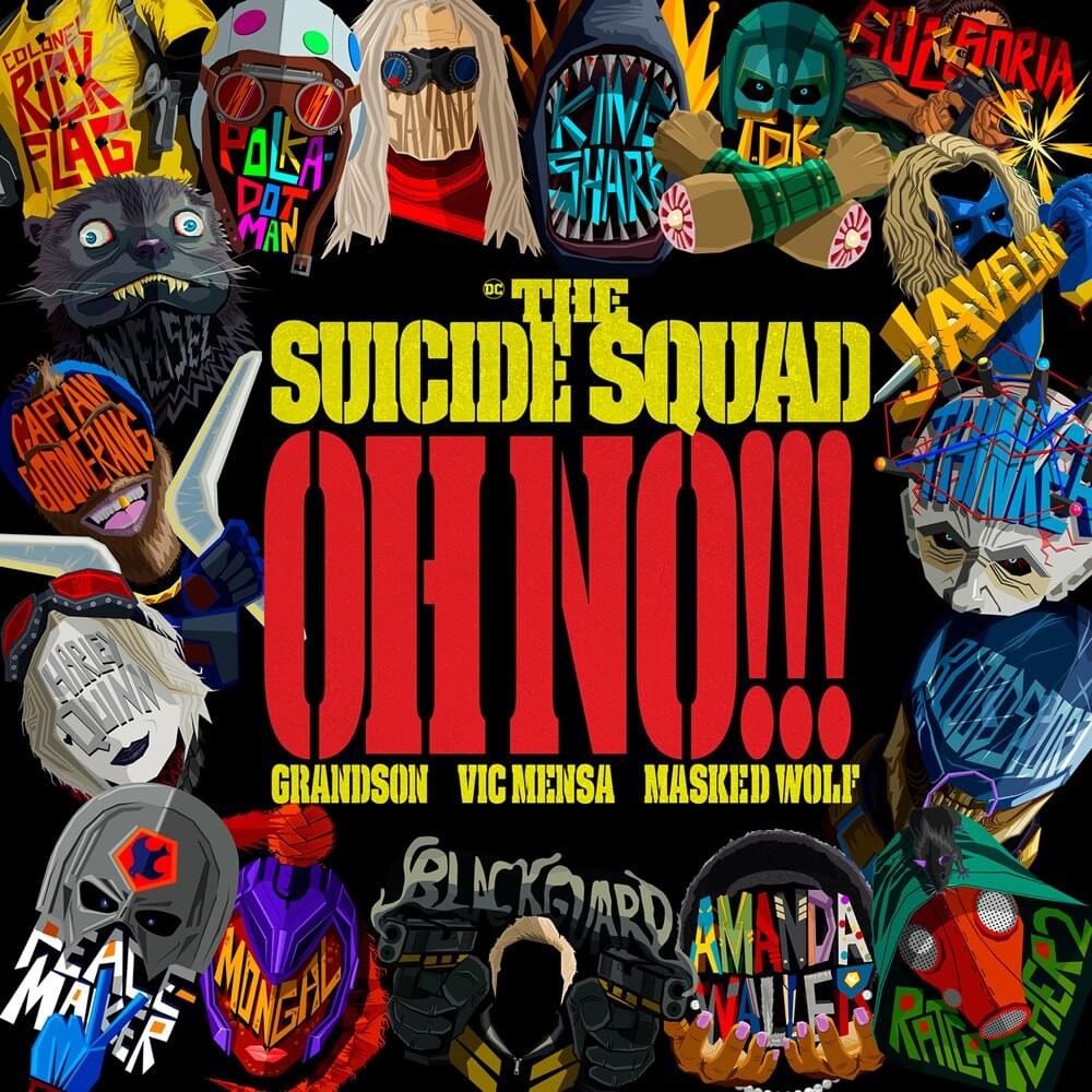 Album cover art for "Oh No!!! (Remix)" by grandson