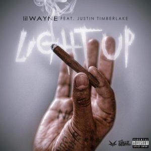 Album cover art for "Light Up" by Lil Wayne & Justin Timberlake