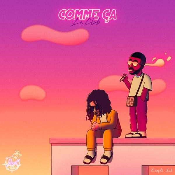 Album cover art for "Comme ça" by Le Club