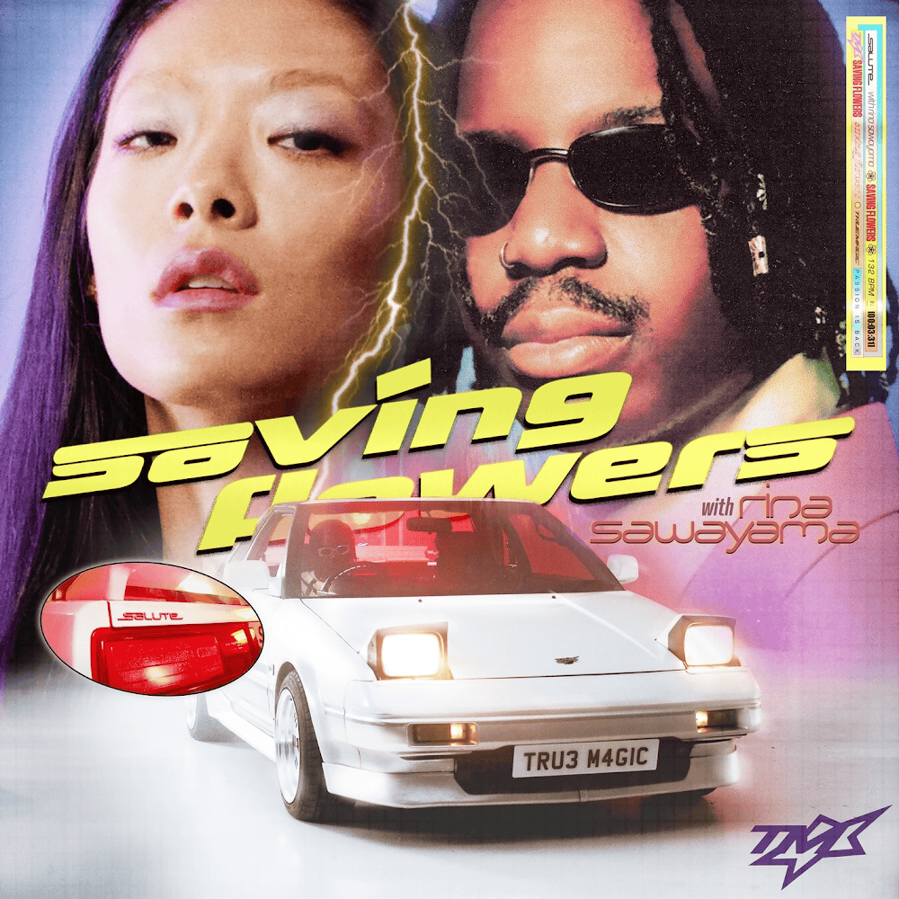 Album cover art for "saving flowers" by salute