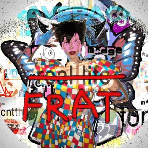 Album cover art for "frat" by Madge