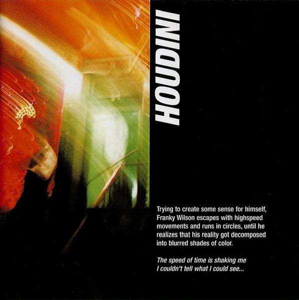 Album cover art for "Houdini" by Yello