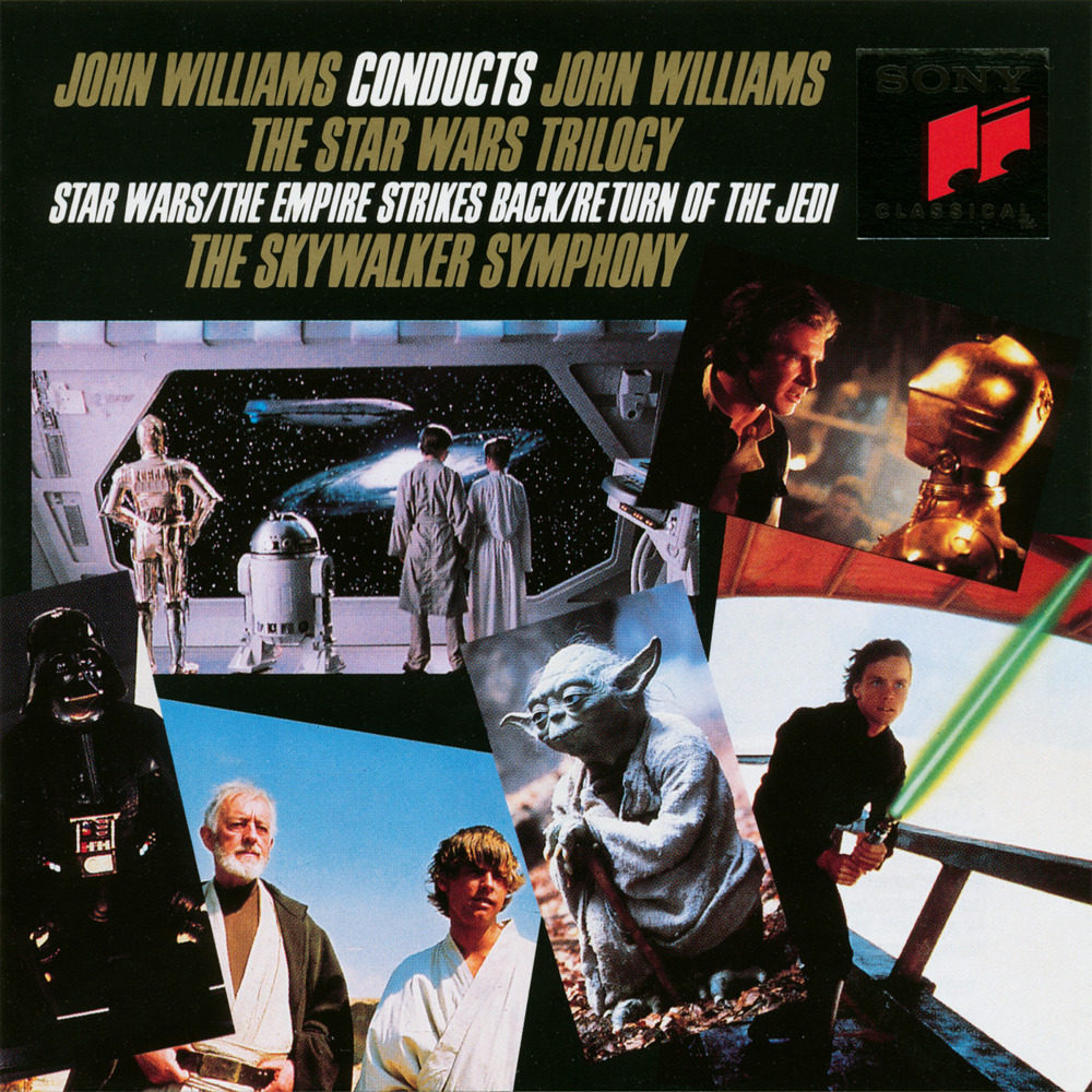 Album cover art for "Main Theme from Star Wars" by John Williams
