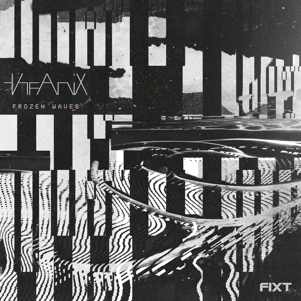 Album cover art for "Frozen Waves" by The Anix