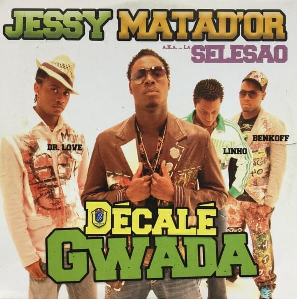 Album cover art for "Décalé Gwada" by Jessy Matador