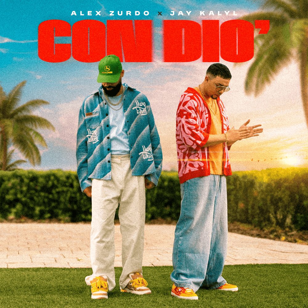 Album cover art for "CON DIO’" by Alex Zurdo