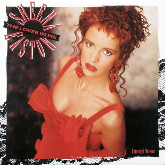 Album cover art for "The Lover in Me" by Sheena Easton