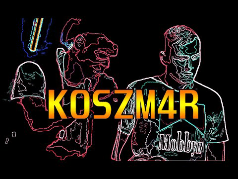 Album cover art for "KOSZM4R" by MOBBYN