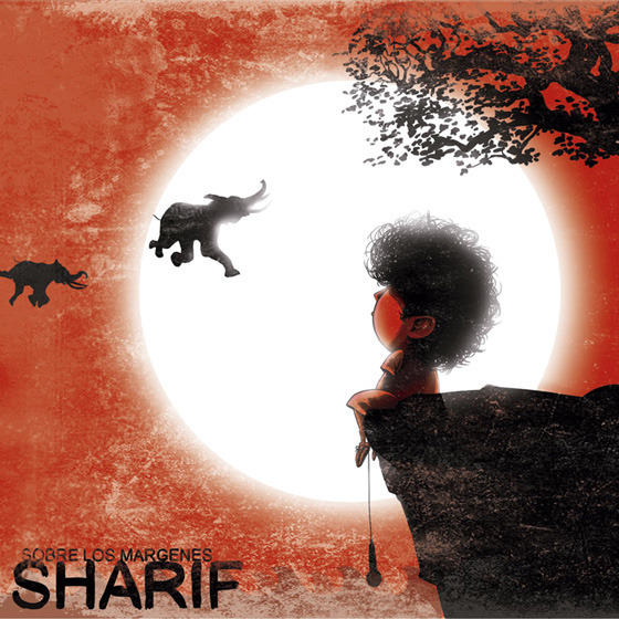 Album cover art for "Triste canción de amor" by Sharif