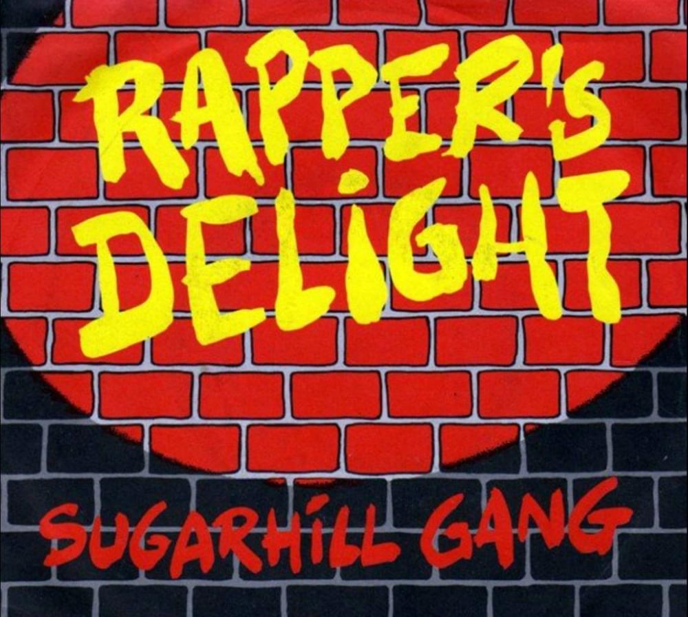 Album cover art for "Rapper’s Delight" by Sugarhill Gang