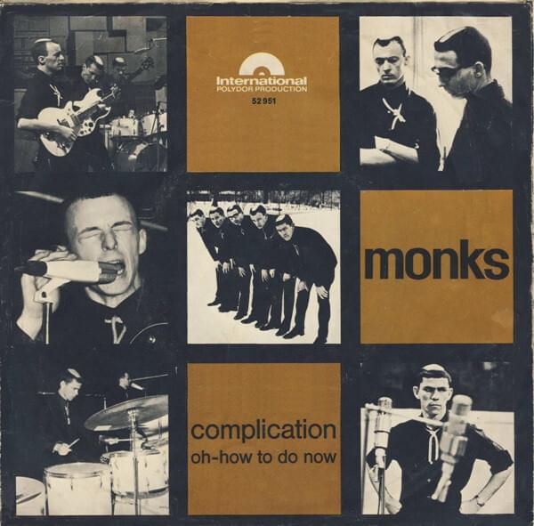 Album cover art for "Oh, How To Do Now" by The Monks