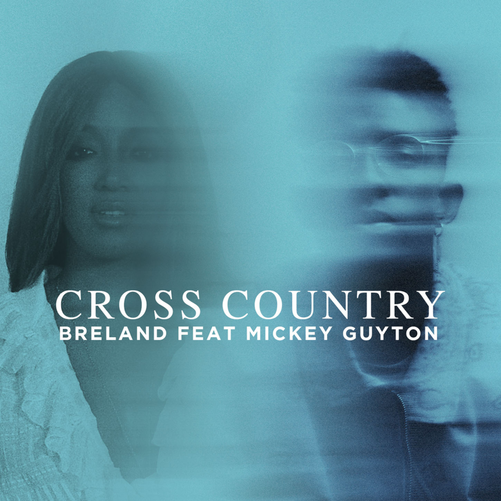 Album cover art for "Cross Country (Remix)" by BRELAND & Mickey Guyton