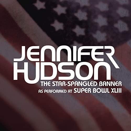 Album cover art for "The Star-Spangled Banner" by Jennifer Hudson