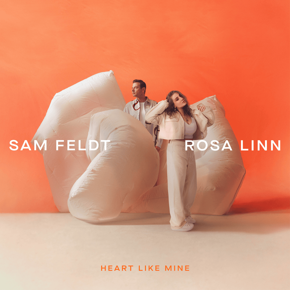 Album cover art for "Heart Like Mine" by Sam Feldt & Rosa Linn