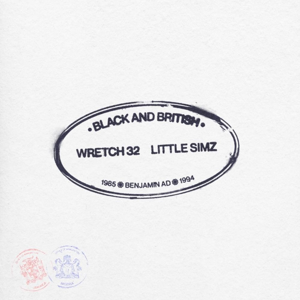 Album cover art for "Black and British" by Wretch 32