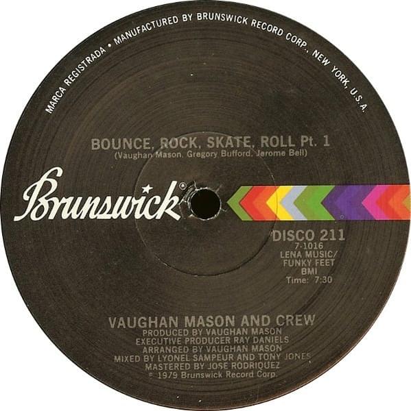 Bounce, Rock, Skate, Roll Part 1 (12" Version) by Vaughan Mason & Crew