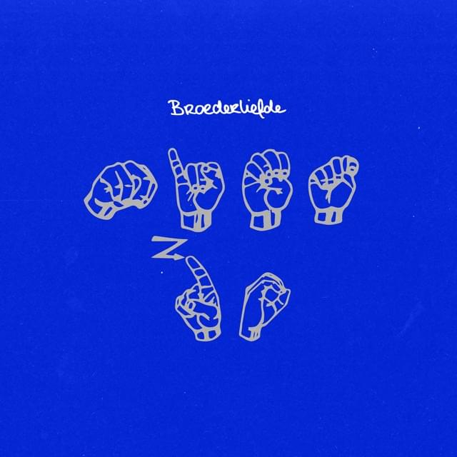 Album cover art for "Niet Zo" by Broederliefde