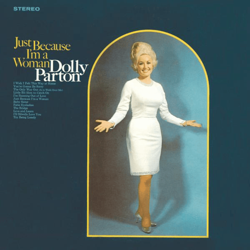 Album cover art for "False Eyelashes" by Dolly Parton