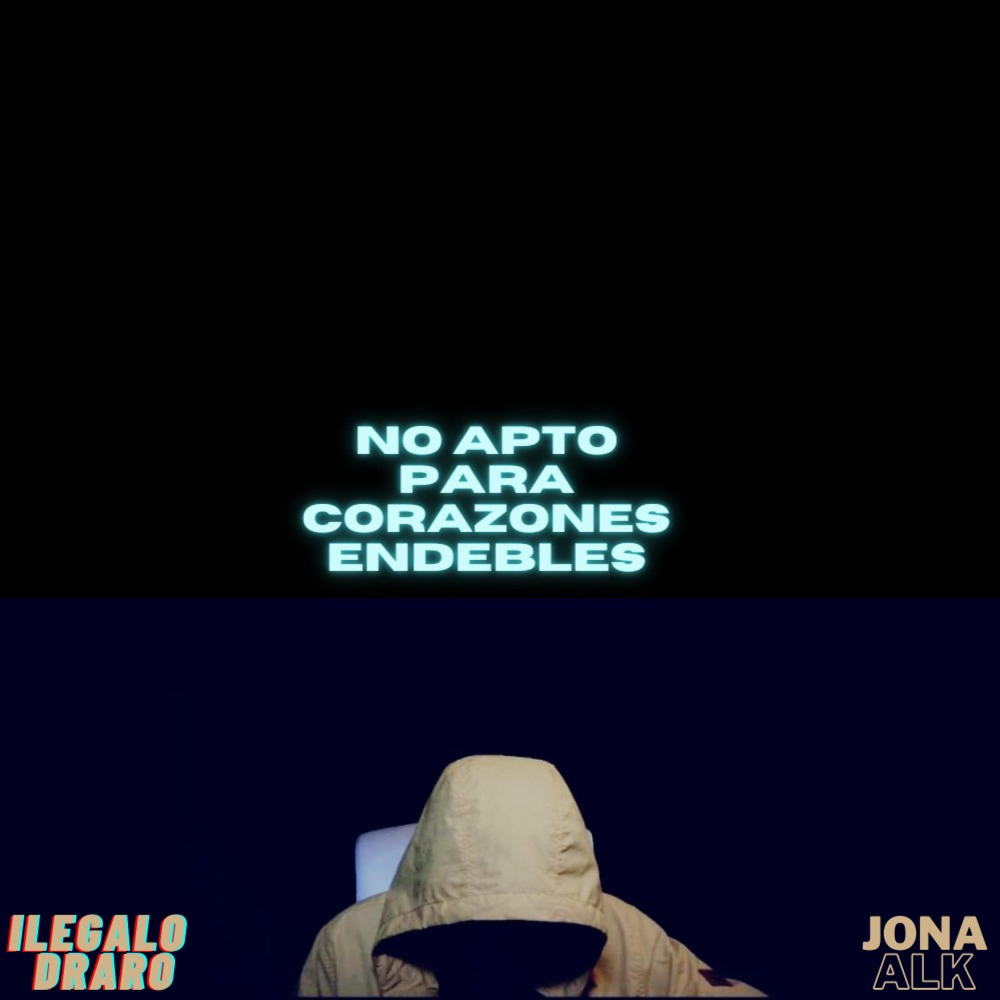 Album cover art for "No Apto Para Corazones Endebles" by Jona ALK