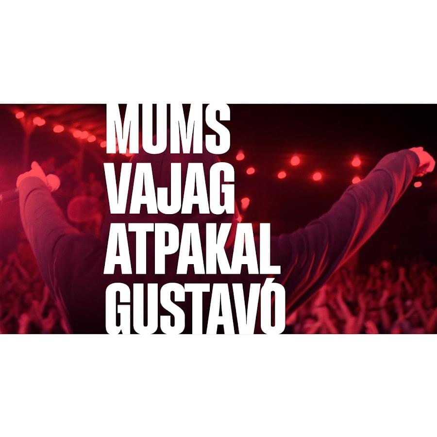 Album cover art for "Mums vajag atpakaļ GUSTAVO" by Gustavo (LAT) & ansis & KRIVENCHY & Ozols & rolands če & PRUSAX & xantikvariāts & Steps (LAT)