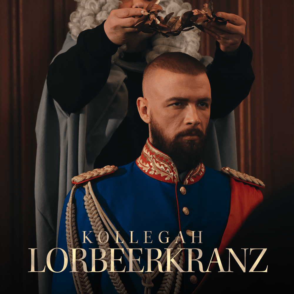 Album cover art for "LORBEERKRANZ" by Kollegah