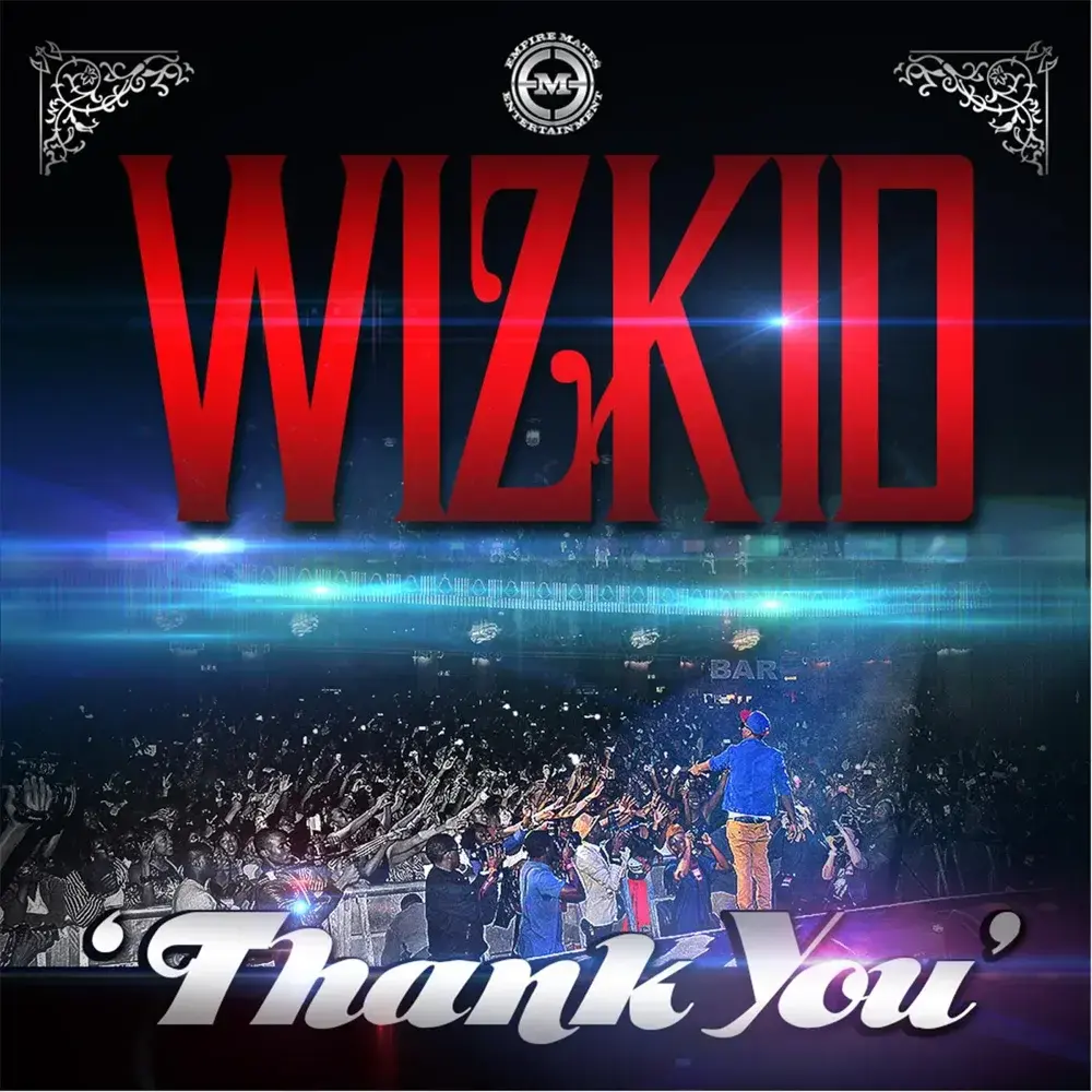 Album cover art for "Thank You" by Wizkid