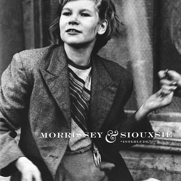 Album cover art for "Interlude" by Morrissey & Siouxsie