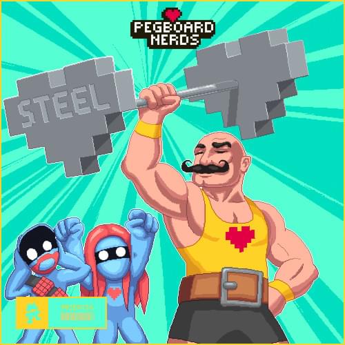 Album cover art for "Steel" by Pegboard Nerds