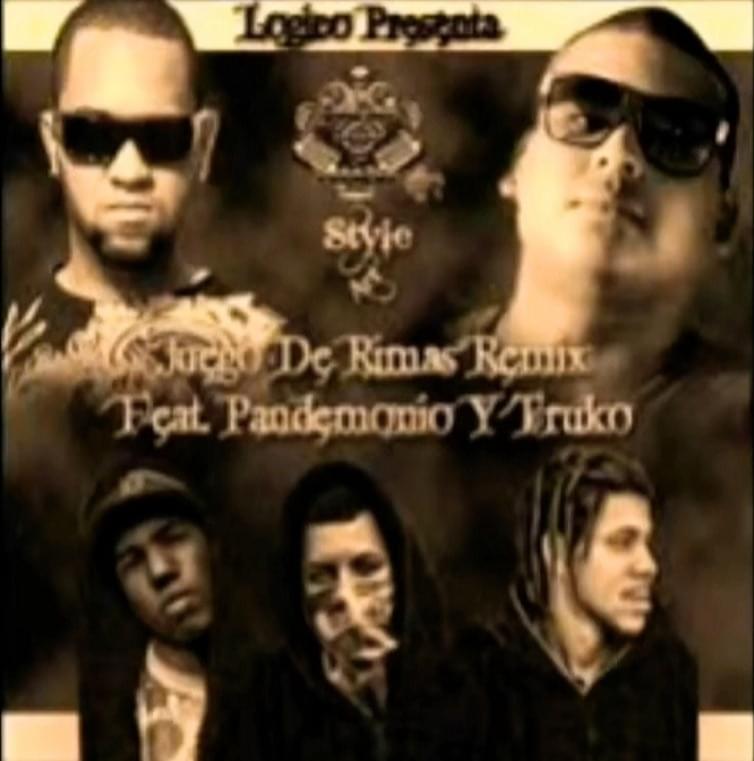 Album cover art for "Juego de Rimas Remix" by Truko de la Musa