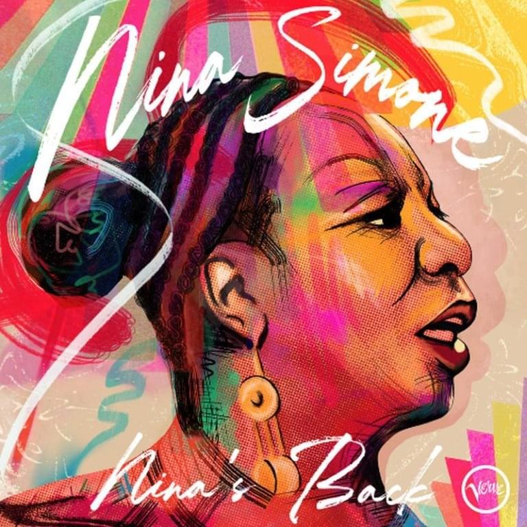 Album cover art for "For a While" by Nina Simone