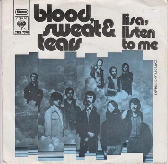 Album cover art for "Lisa, Listen to Me" by Blood, Sweat & Tears