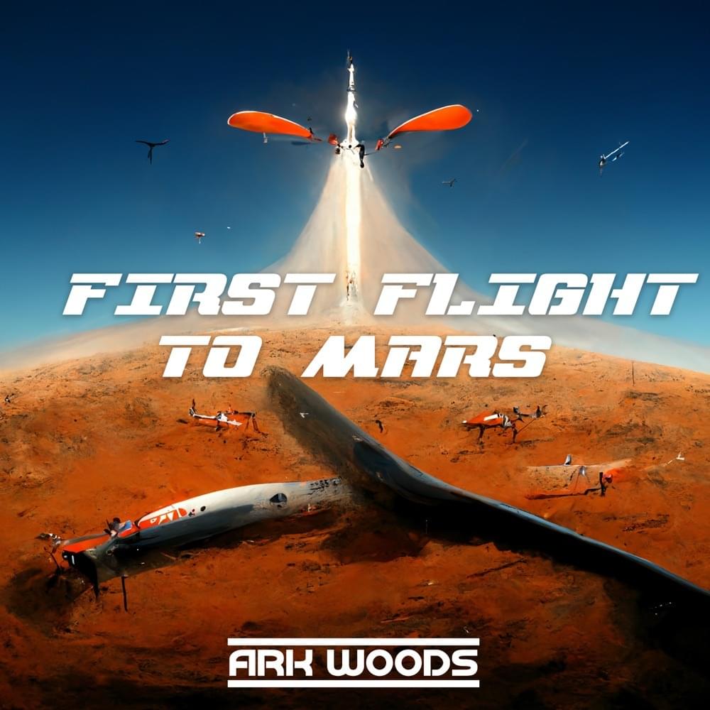 Album cover art for "First Flight To Mars" by EA Sports