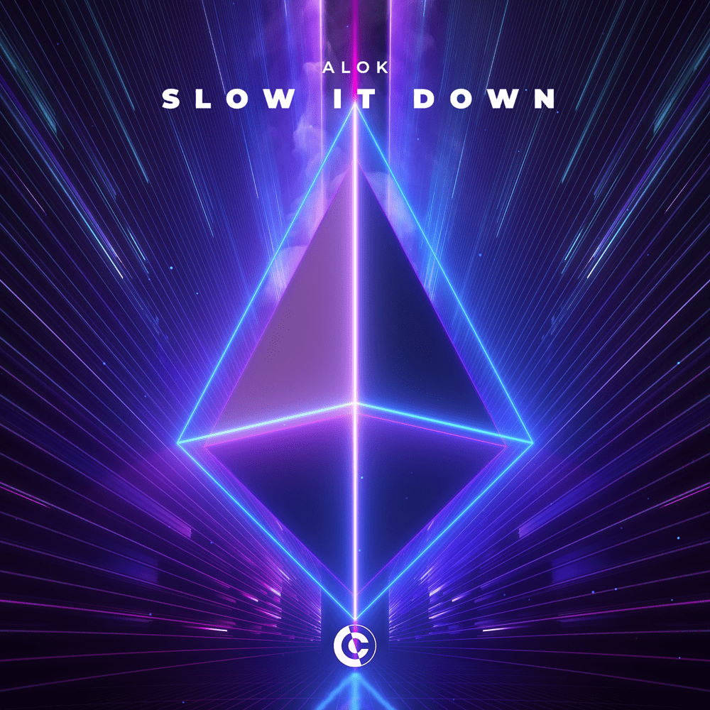 Album cover art for "Slow It Down" by Alok