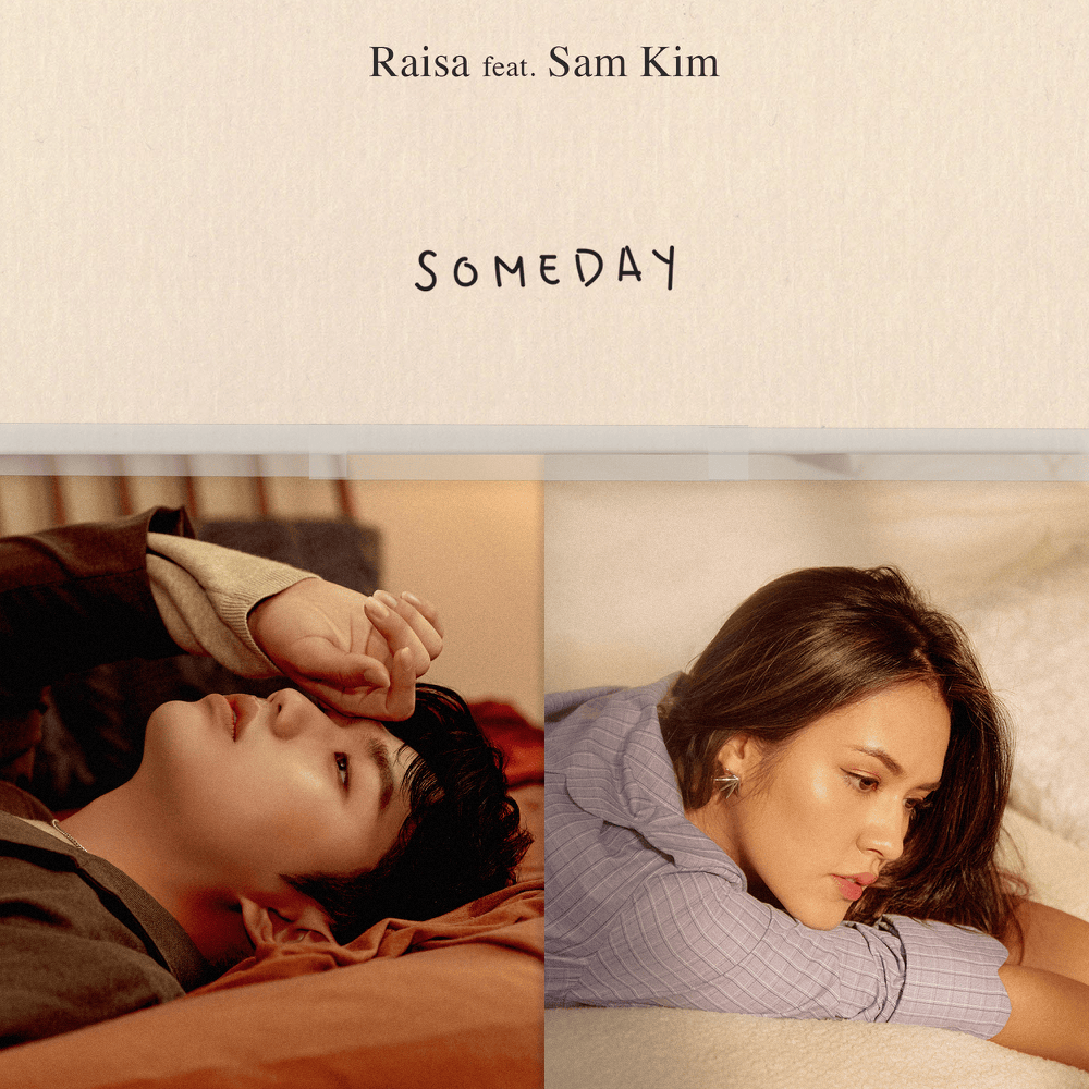 Album cover art for "Someday" by Raisa & Sam Kim (샘김)