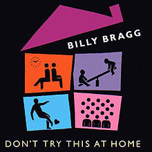 Album cover art for "Tank Park Salute" by Billy Bragg