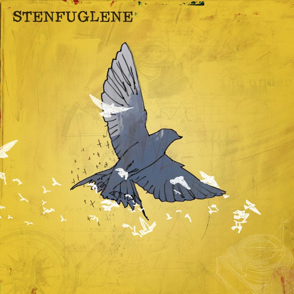 Album cover art for "Stenfuglene" by Lau Højen