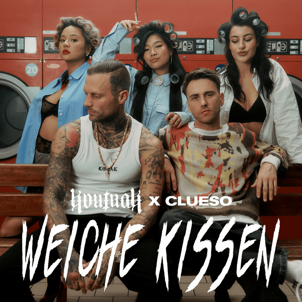 Album cover art for "Weiche Kissen" by Kontra K
