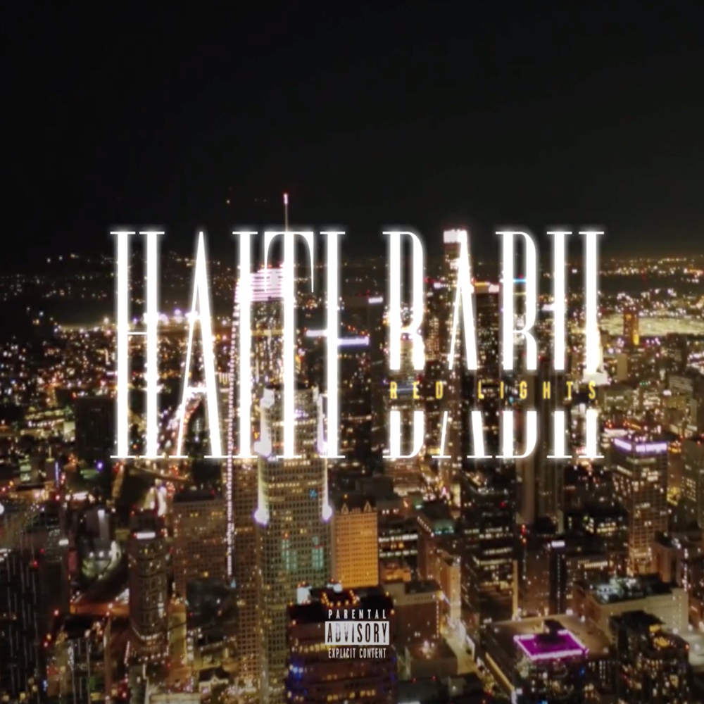 Album cover art for "Red Lights" by Haiti Babii