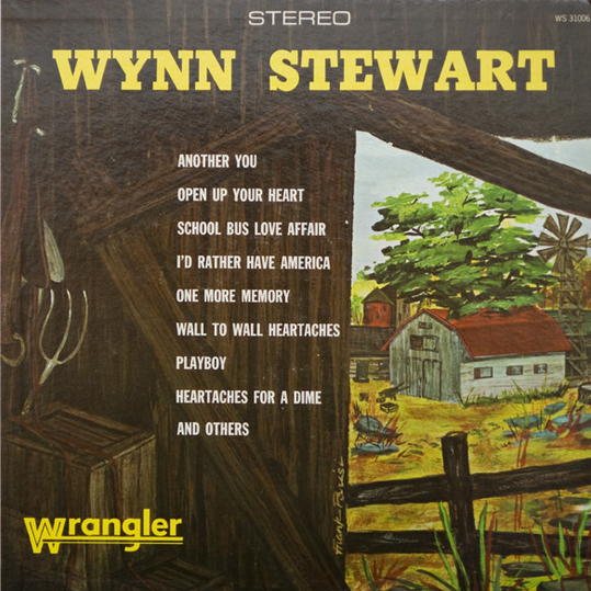 Album cover art for "Wishful Thinking" by Wynn Stewart