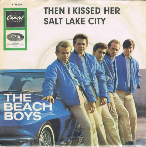 Album cover art for "Then I Kissed Her" by The Beach Boys