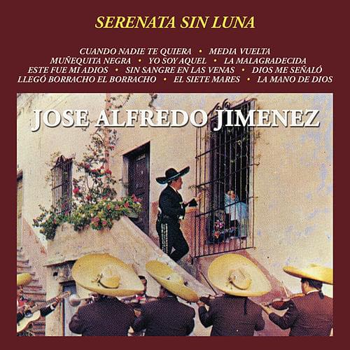 Album cover art for "El Siete Mares" by José Alfredo Jiménez