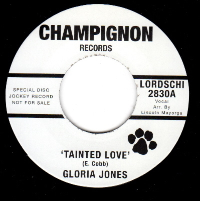 Album cover art for "Tainted Love" by Gloria Jones