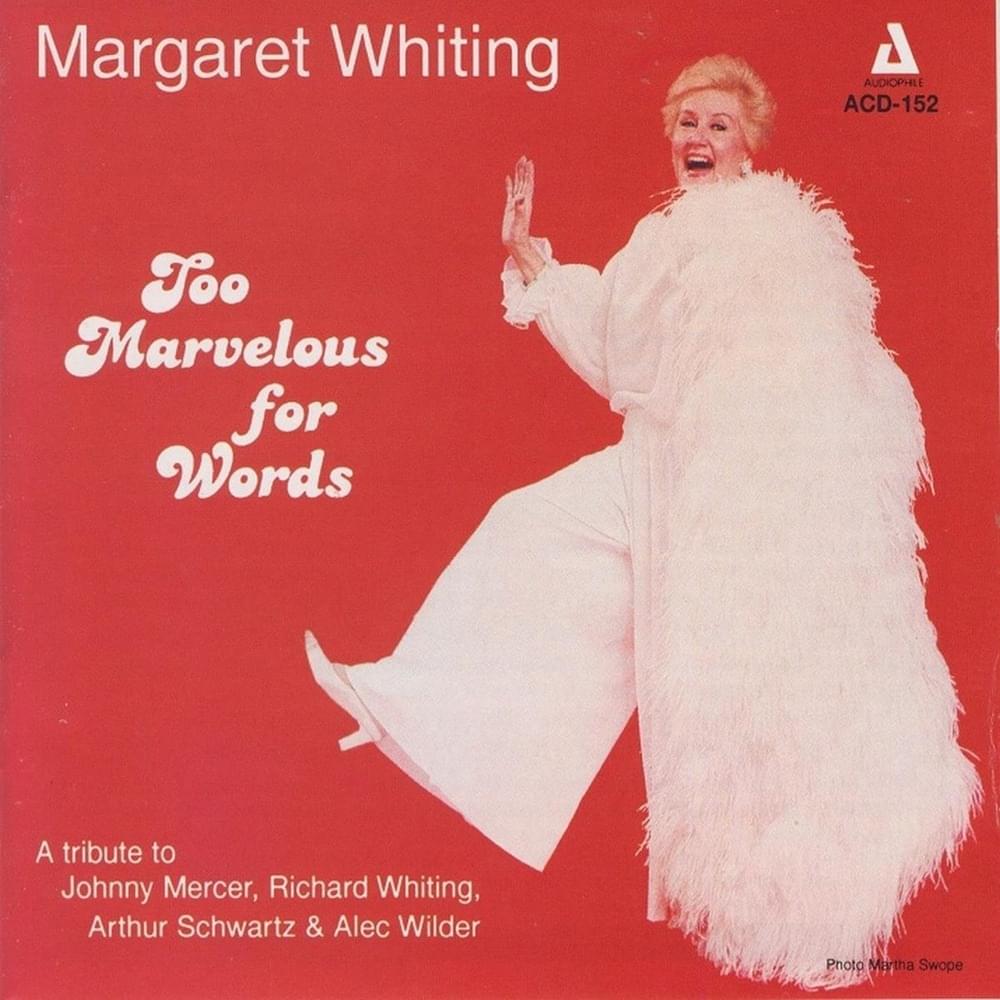 Cover image for Too Marvelous for Words