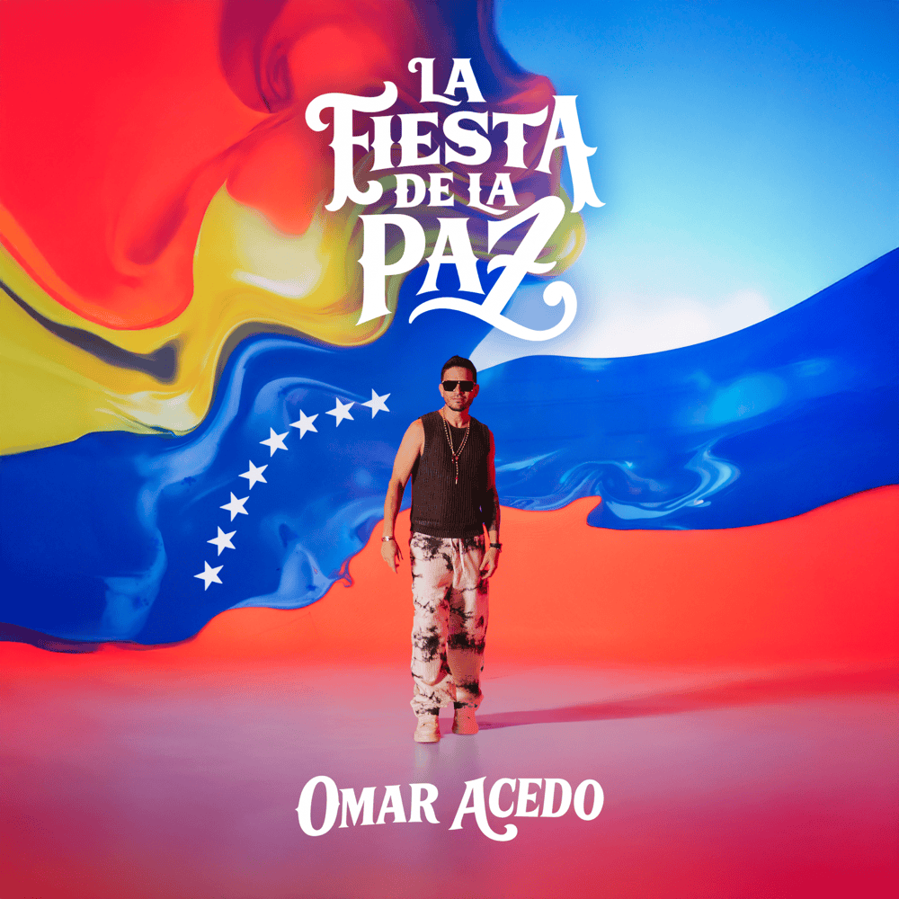 Album cover art for "La Fiesta de La Paz" by Omar Acedo